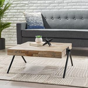 Christopher Knight Home Coffee Table, Black + Gray