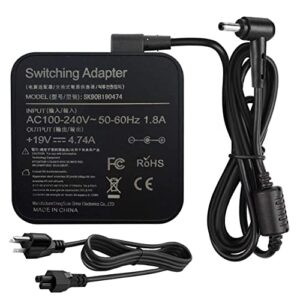 90w 19v 4.74a adapter charger replace for asus q524 q524u q534 q534u q524uq q534ux q534uxk p2540u p2540ua p2540nv p2540uv q524uq-bbi7t15 2-in-1 15.6" touch-screen laptop power cord 4.5 mm×3.0 mm