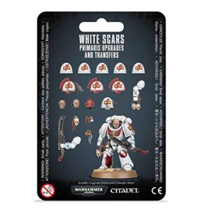 games workshop warhammer 40k - white scars primaris upgrades & transfers