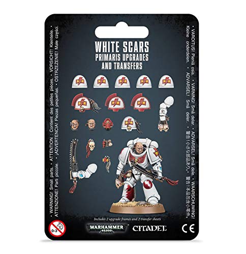 Games Workshop Warhammer 40k - White Scars Primaris Upgrades & Transfers