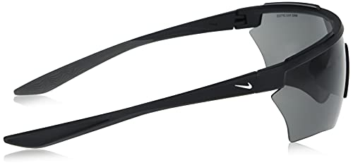 Nike Windshield Elite Pro Rectangular Sunglasses, Matte Black, 60/13/130