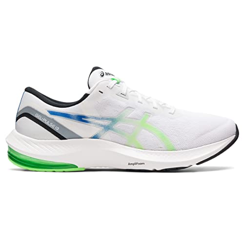 ASICS Men's Gel-Pulse 13 Running Shoes, 11, White/Bright Lime