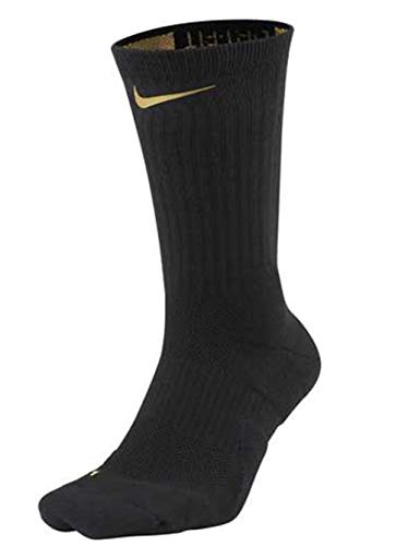 Nike Elite Crew - Gold Black/Gold MD (US Men's Shoe 6-8, Women's Shoe 6-10)