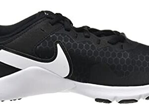 Nike Men's Gymnastics Shoe, Black White Metallic Silver, 13