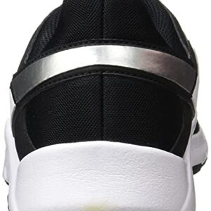 Nike Men's Gymnastics Shoe, Black White Metallic Silver, 13