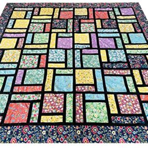 50pcs 10 x 10 inches Cotton Fabric Bundle Squares for Quilting Sewing, Precut Fabric Squares for Craft Patchwork