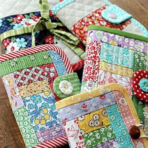 50pcs 10 x 10 inches Cotton Fabric Bundle Squares for Quilting Sewing, Precut Fabric Squares for Craft Patchwork