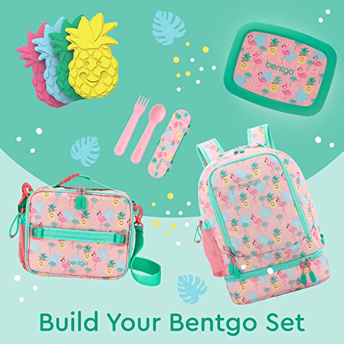 Bentgo Kids 2-in-1 Backpack & Insulated Lunch Bag (Tropical)