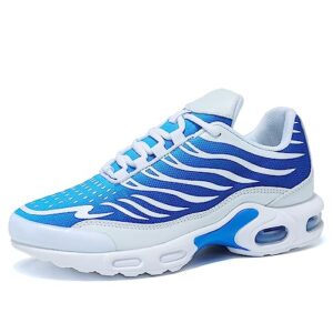 Socviis Men's Fashion Sneaker Air Running Shoes for Men Athletics Sport Trainer Tennis Basketball Shoes Blue 12