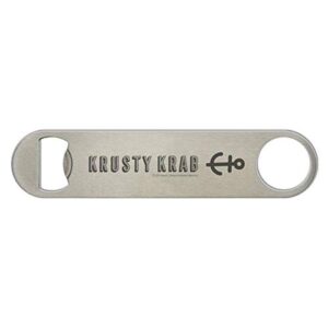 the krusty krab stainless steel bottle opener