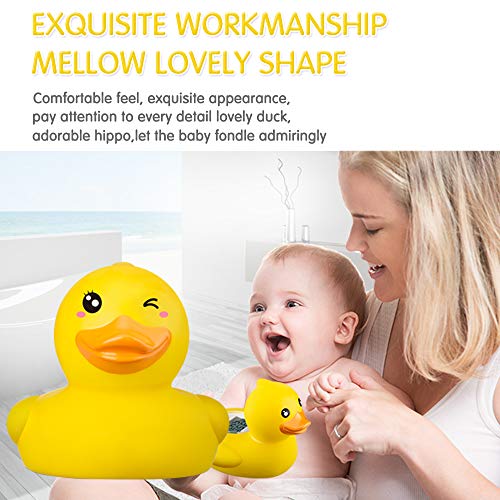 b&h Baby Thermometer, The Infant Baby Bath Floating Toy Safety Temperature Thermometer (Lady Duck)