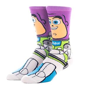 buzz 360 mens character crew socks