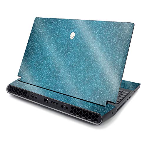 MightySkins Skin for Alienware AREA-51M R2 (2020) - Abstract Black | Protective, Durable, and Unique Vinyl Decal wrap Cover | Easy to Apply, Remove, and Change Styles | Made in The USA