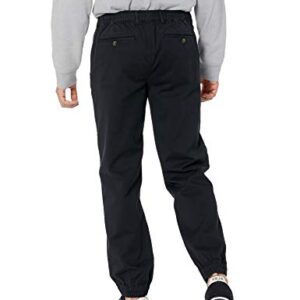 Amazon Essentials Men's Straight-Fit Jogger Pant, Black, X-Large