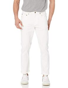 amazon essentials men's slim-fit stretch jean, bright white, 36w x 32l