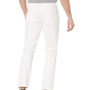 Amazon Essentials Men's Slim-Fit Stretch Jean, Bright White, 36W x 32L