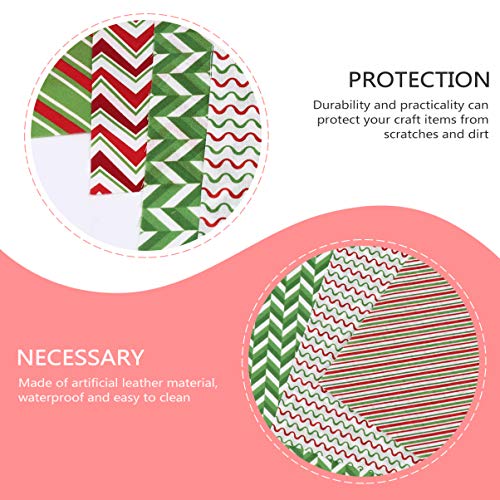 20pcs Christmas Cotton Fabric Bundles Sewing Square Fabric Christmas Patterns Quilting Fabric Patchwork Precut Fabric Scraps for DIY Craft Christmas Party Supplies Random Style