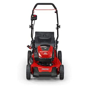 Snapper XD 82V MAX Cordless Electric 19" Push Lawn Mower, Includes Kit of 2 2.0 Batteries and Rapid Charger (Renewed)