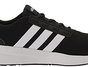 adidas Men's Racer TR21 Trail Running Shoe, Black/White/Core Black, 9.5