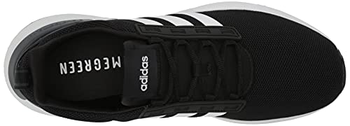 adidas Men's Racer TR21 Trail Running Shoe, Black/White/Core Black, 9.5