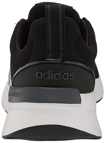 adidas Men's Racer TR21 Trail Running Shoe, Black/White/Core Black, 9.5