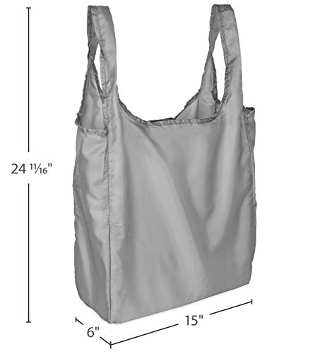 Camco 53104 Grab-A-Bag Shopping Bag Canister - an Eco-Friendly Shopping Solution - Includes (3) Reusable Shopping Bags