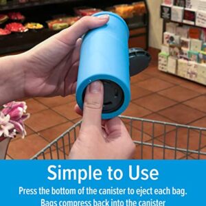 Camco 53104 Grab-A-Bag Shopping Bag Canister - an Eco-Friendly Shopping Solution - Includes (3) Reusable Shopping Bags