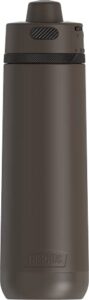 alta series by thermos stainless steel hydration bottle, 24 ounce, espresso black
