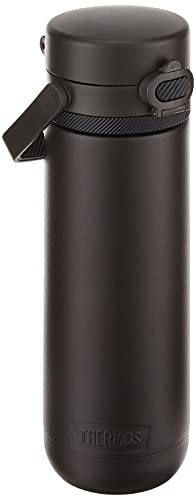 ALTA SERIES BY THERMOS Stainless Steel Direct Drink Bottle, 16 Ounce, Espresso Black