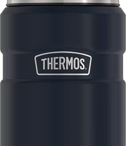 THERMOS Stainless King Vacuum-Insulated Food Jar, 24 Ounce, Midnight Blue