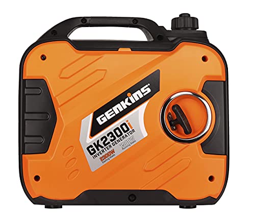 GENKINS 2300 Watt Portable Inverter Generator Ultra Quiet Gas Powered RV Ready CARB EPA Complied Ship to 50 States & Puerto Rico