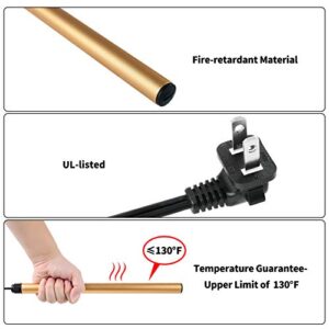 briidea Safe Dehumidifier Rod, Rod Reducing Humidity with Easy Installation and Plug Cord Easily Threading Through Safe's Hole, 12/16/24 inches Effective Coverage up to 100/150/300 Ft³