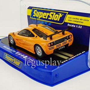 Slot Car Scalextric Superslot H4102 Compatible McLaren F1 GTR Papaya Orange