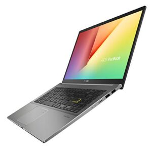 ASUS VivoBook S15 S533 Thin and Light Laptop, 15.6” FHD Display, Intel Core i5-1135G7 Processor, 8GB DDR4 RAM, 512GB PCIe SSD, Wi-Fi 6, Windows 10 Home, Indie Black, S533EA-DH51