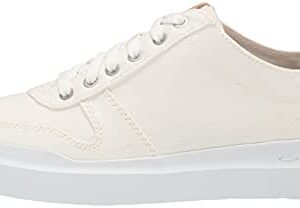 Cole Haan Men's Grandpro Rally Canvas Court Sneaker, Ivory/Natural, 9