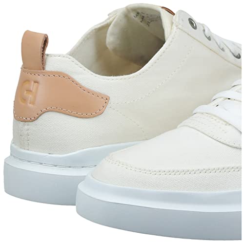 Cole Haan Men's Grandpro Rally Canvas Court Sneaker, Ivory/Natural, 9