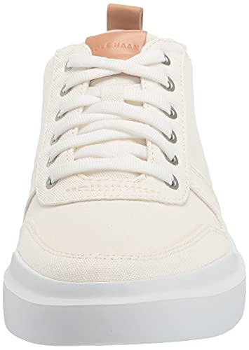 Cole Haan Men's Grandpro Rally Canvas Court Sneaker, Ivory/Natural, 9