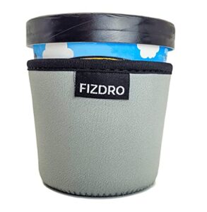 fizdro ice cream pint holder - monochrome (gray)