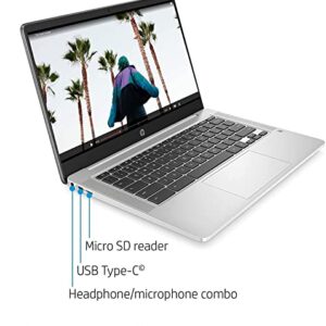 HP Chromebook 14A-NA0031WM 14" 4GB 64GB Intel Pentium Silver N5000 X4 1.1GHz Chrome OS, Silver