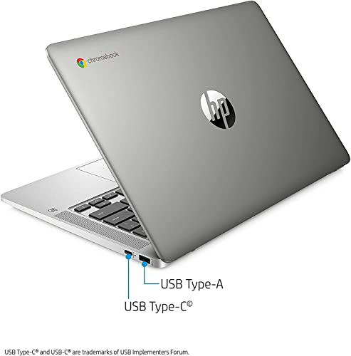 HP Chromebook 14A-NA0031WM 14" 4GB 64GB Intel Pentium Silver N5000 X4 1.1GHz Chrome OS, Silver