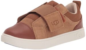 ugg unisex-child t rennon low sneaker, chestnut, 8 us unisex toddler