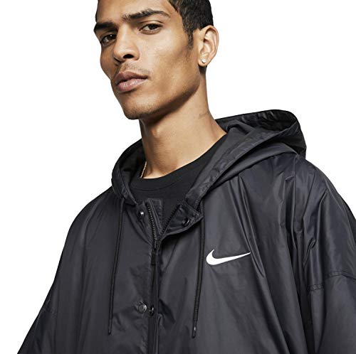 Nike x Fear of God Men's Parka Coat (Black, X-Large)