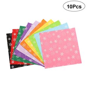 30X30cm Cotton Fabric Christmas Fabric Bundles Sewing Square Fabric Scraps Snowflake Printing Quilting Fabric Squares Christmas Cotton Patchwork for DIY Craft Supplies 20pcs