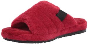 ugg men's slipper, samba red fluff, 9