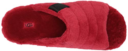 UGG Men's Slipper, Samba RED Fluff, 9