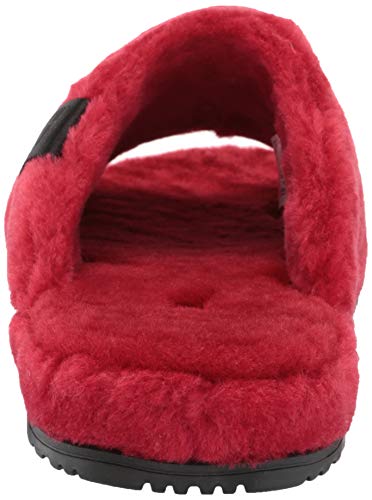 UGG Men's Slipper, Samba RED Fluff, 9