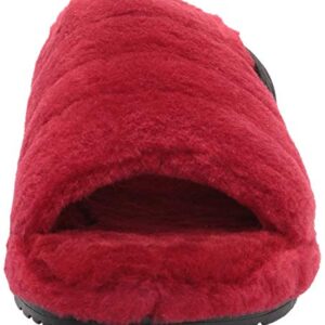 UGG Men's Slipper, Samba RED Fluff, 9