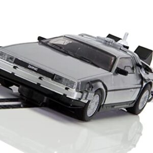 Scalextric Back to The Future Part II Delorean 1:32 Slot Race Car C4249, Silver