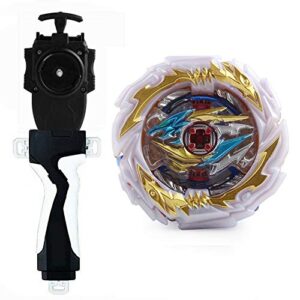 burst starter booster spinning superking b-171 tempest dragon cm1a toy with battling top launcher lr and grip(black)