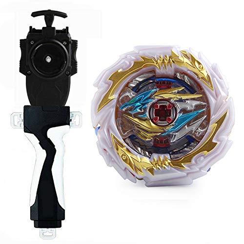 Burst Starter Booster Spinning SuperKing B-171 Tempest Dragon Cm1A Toy with Battling Top Launcher LR and Grip(Black)